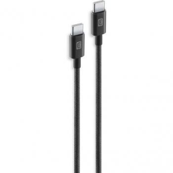 Cable Trenzado USB-C 1.5 m, 60 W, Ultra-resistente, Negro