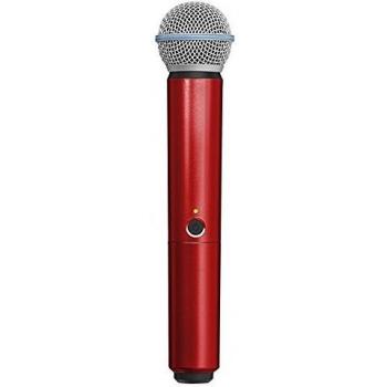 Shure WA713 Color Handle Only for BLX with SM58/BETA58A Transmitter, Red