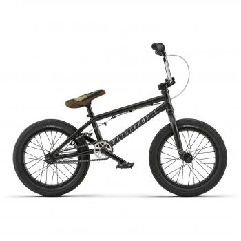 'Wethepeople Seed 16 2018 BMX – Rueda de 16 pulgadas, matte black, color negro mate