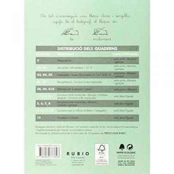 Rubio E-10 CAT - Cuaderno escritura