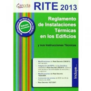 Reglamento de Instalaciones Térmicas en edificios. RITE 2013