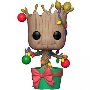 Marvel Holiday Groot Funko Pop! Figure with Lights & Ornaments