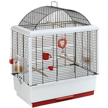 Ferplast Palladio 3 Bird Cage, 49 x 30 x 64 cm, Black