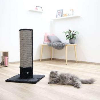 Poste rascador para gatos 4-Corner negro 80 cm Kerbl