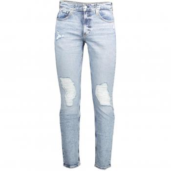 Calvin Klein Elevated Slim-Fit Light Blue Worn-In Jeans for Men - Size W29 L32