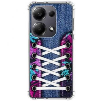 Funda Silicona Antigolpes Zapatillas 06 para Xiaomi Redmi Note 13 Pro 4G