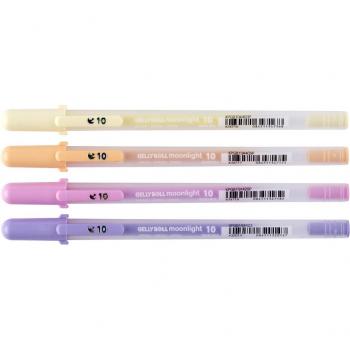 Bolígrafo roller de gel SAKURA Gelly Roll Moonlight Pastel, paquete de 8 colores