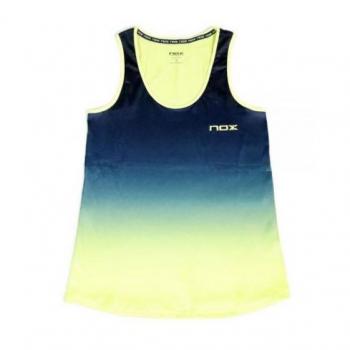 Camiseta mujer tirantes pro azul lima