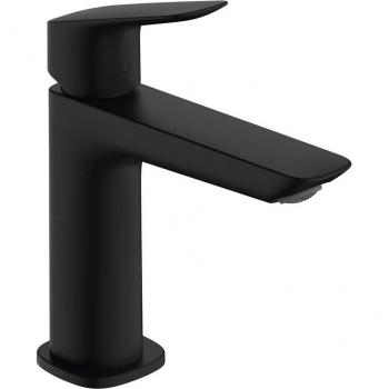 Grifo Monomando para Lavabo Hansgrohe Logis 110 Fine, Sin Vaciador, Mattschwarz, Ausladung 121mm