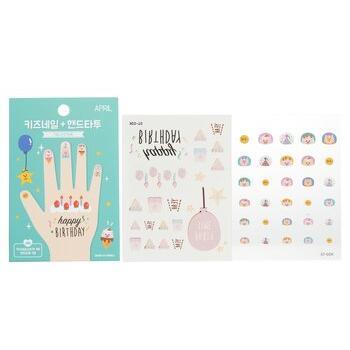 April Korea Nail and Hand Tattoo Sticker - ST-02K 1pc