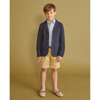 Bermuda de vestir de niño Coconut en color liso