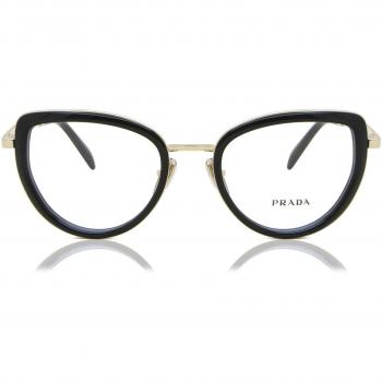 Prada PR 54ZV 1AB1O1 Women's Eyeglasses Gold Size 51 (Frame Only) - Blue Light Block Available