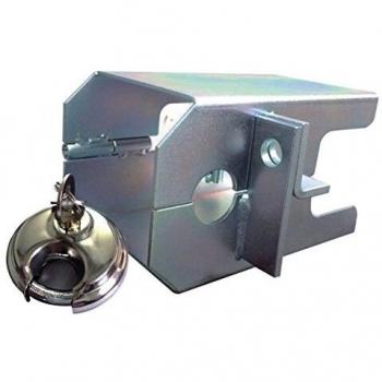 Dispositivo de Seguridad para Caja de Remolque HP Autozubehör - Galvanizado, L190xW125xH114mm, 1.9kg, Color Plateado