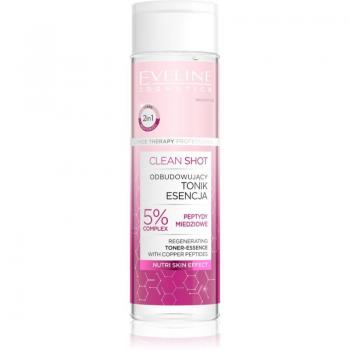 Eveline Cosmetics Clean Shot 5% Copper Peptide Complex Revitalizing Facial Toner 200 ml Unisex