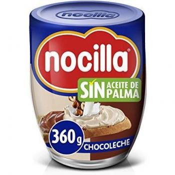 Nocilla Doble Crema de Cacao y Leche con Avellanas, 360g