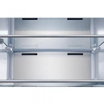 Hisense FV354N4BIE - Frigorífico y Congelador, acero inoxidable, pantalla LED, iluminación interior LED, 185,5 cm, capacidad: 260 L