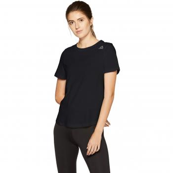 Reebok TE Camiseta, Mujer, Negro, L
