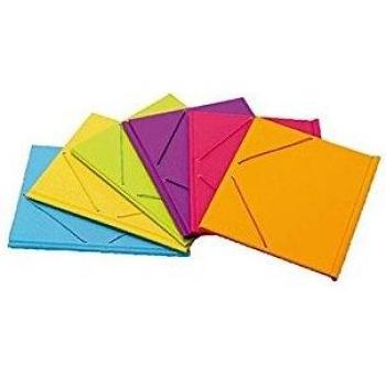 Iberplas Fun - Carpeta con gomas, tamaño folio