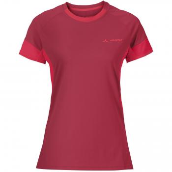 Vaude Women'S Scopi, Camiseta para Mujer, Rojo