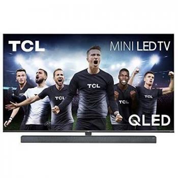 TV LED 65 - TCL 65X10, UHD, Dolby Atmos, Quad Core, WiFi, HDMI, USB, Android TV, Asistente de Google, Negro