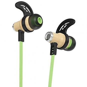 Symphonized NRG Bluetooth Auriculares de Tapón, Inalám Auriculares de tapón Bluetooth inalámbricos con Aislamiento de Ruido, Auriculares con micrófono y Control de Volume