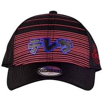 Super Mario Boo Hombre Gorra Negro One Size, 100% poliéster,
