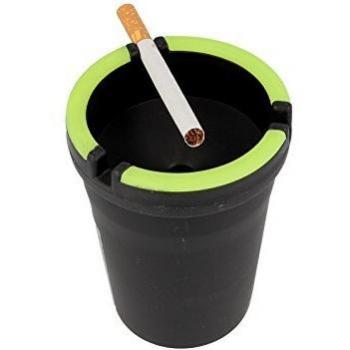 Cenicero Antitabaco Plast Negr