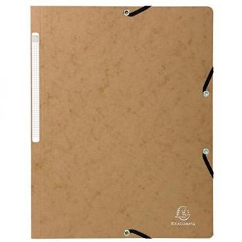 Exacompta 5574E - Carpeta con goma, color habana