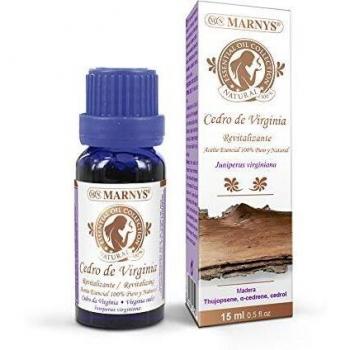 MARNYS Aceite Esencial Cedro de Virginia Revitalizante 100% Puro Natural 15ml
