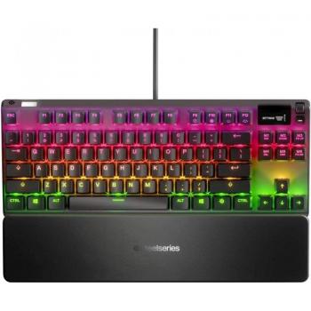 SteelSeries Apex 7 TKL Teclado Mecánico Gaming RGB, QWERTY Español, Switch Blue