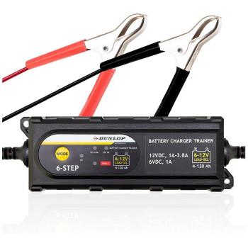 CARGADOR PARA BATERÍA DE COCHE 6/12V DUNLOP