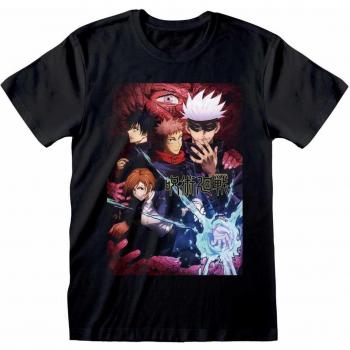 High-Quality Jujutsu Kaisen Power T-Shirt for Men - Black, Sizes S to XXL