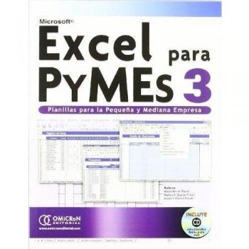Excel Para Pymes 3, Microsoft.+Cd. Planillas Para La Pequeña y Mediana Empresa