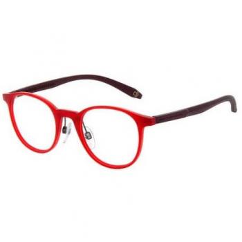 United Colors of Benetton 2003 277 Men's Eyeglasses Red Size 45 - Frame Only, Blue Light Block Available