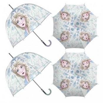 Paraguas Transparente Burbuja Frozen II Disney 48cm