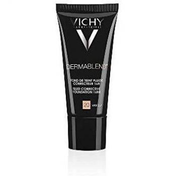 Vichy Dermablend fondo maquillaje fluido16H,nº20, vainilla,30ml.