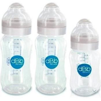 dBb Remond 3 DC biberones de cuello ancho 0-4 meses y 4 meses