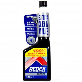Diesel Redex sistema de combustible limpiador 500 ml para el precio de 250 ml