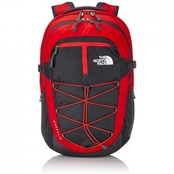The North Face Borealis - Mochila , color rojo / gris, talla única