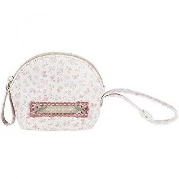 Pasito a Pasito - Funda Chupete Laforet en polipiel beige estampada con flores