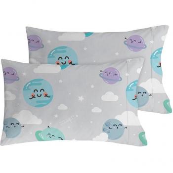 Funda de almohada Universo 50x80 cm 100% algodón 144 hilos