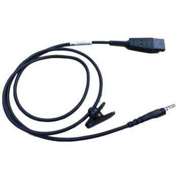 Cable Accesorio Auricular Quick Disconnect Zebra HS2100 CBL-HS2100-QDC1-02