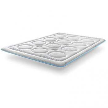 Topper Viscogel Bubble Confort 100x180 cm - Altura 4 cm