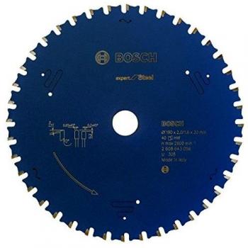 Hoja de sierra circular Expert for Steel 190x20x2,0mm 40 Dientes