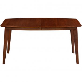 Mesa de comedor extensible nórdica nogal L150-200 Leena