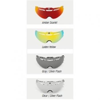 Giro - Casco para bicicleta Air Attack Eye Shield Visor, Silver Flash, Universal