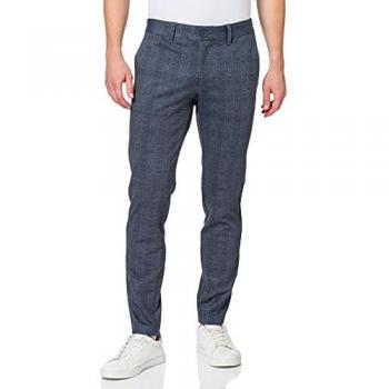 Pantalón Chino Tapered Fit con Stretch Only & Sons Modelo Mark 9887 Azul