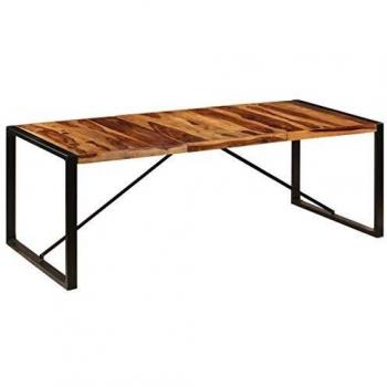 Solid Sheesham Wood Dining Table 86.6x39.4x29.5 (220x100x75 cm)