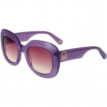 United Colors of Benetton 5067 764 Women's Sunglasses Purple Size 51