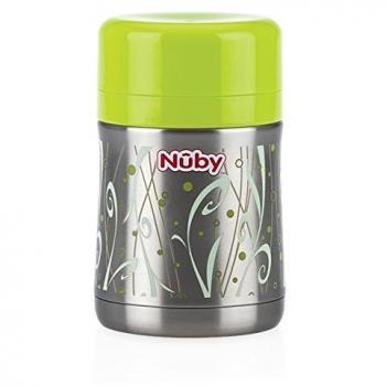 Nuby ID5475 - Contenedor de alimentos de acero inoxidable